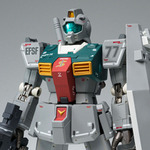 「GUNDAM FIX FIGURATION METAL COMPOSITE RGM-79 ジム（スレッガー搭乗機）【ククルス・ドアンの島】」22,000円（税込）（C）創通・サンライズ