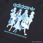 「adidas atmos BanG Dream! Girls Band Party! HOODIE」（C）BanG Dream! Project （C）Craft Egg Inc. （C）bushiroad All Rights Reserved.