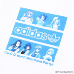 「adidas atmos BanG Dream! Girls Band Party!  L/S TEE」（C）BanG Dream! Project （C）Craft Egg Inc. （C）bushiroad All Rights Reserved.