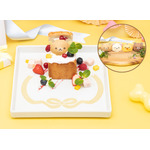 「選べる♪アイスとBOX型クリームパン」1,300円（税別）（C）2023 San-X Co., Ltd. All Rights Reserved.