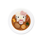 ハローキティモチーフのカレーメニュー（C）2023 SANRIO CO., LTD. TOKYO, JAPAN 　著作 株式会社サンリオ