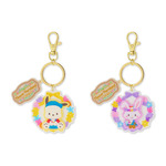 「Flower Puroland」キャラクターキーホルダー(ポチャッコ、ウィッシュミーメル)（C）2023 SANRIO CO., LTD. TOKYO, JAPAN 著作 株式会社サンリオ