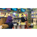 『声優と夜あそび 金【関智一×岡本信彦】#1』（C）AbemaTV,Inc.