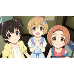 『アイドルマスター シンデレラガールズ U149』第3話「海に沈んでもぬれないもの、なに？」先行場面カット（C）Bandai Namco Entertainment Inc. / PROJECT U149