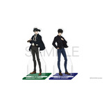 「ノイタミナアパレル POP UP ギャラリー -渋谷- 」で『PSYCHO-PASS サイコパス』狡噛慎也」と宜野座伸元の等身大アクリルスタンド設置（C）PSYCHO-PASS Committee