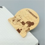 「ゆるキャン△の里 ウッドクリップ」880円（税込）（C）あｆろ・芳文社／野外活動委員会