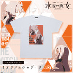 機動戦士ガンダム 水星の魔女 ペアデザインTシャツ ミオリネ＆シャディク（C）創通・サンライズ・MBS