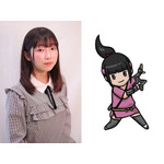 『クリプトニンジャ咲耶』咲耶：堀本凪沙（C）CryptoAnime Labs/「クリプトニンジャ咲耶」製作委員会
