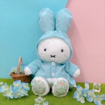 フラワーミッフィー　着せかえお洋服 レインコート　チューリップブルーIllustrations Dick Bruna （C） copyright Mercis bv,1953-2023　www.miffy.com