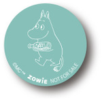 「ムーミンマーケット2023」購入ノベルティ 缶バッジ ムーミントロール（C）Moomin Characters™
