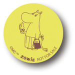 「ムーミンマーケット2023」購入ノベルティ 缶バッジ ムーミンママ（C）Moomin Characters™