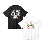 「僕のヒーローアカデミア × ちいかわ POP UP STORE」Tシャツ WE ARE VILLAINS（ブラック） ALL MIGHT I AM HERE（ホワイト）（M・L・XLサイズ）（C）堀越耕平／集英社・僕のヒーローアカデミア製作委員会（C）ナガノ／ちいかわ製作委員会