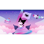 「ハリウッド・ドリーム・ザ・ライド」で、クロミの『Greedy Greedy』が聴ける！（C）’23 SANRIO