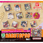 「豆ガシャ色紙 NARUTOP99 Vol.1」1回300円（税込）（C）岸本斉史 スコット／集英社（C）岸本斉史 スコット／集英社・テレビ東京・ぴえろ