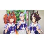 『ウマ娘 プリティーダービ― Season 3』第1話「憧れた景色」先行カット（C）2023 アニメ「ウマ娘 プリティーダービー Season 3」製作委員会