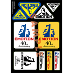 「EMOTION 40th Anniversary Program」特製EMOTION「キラキラステッカー」(非売品)