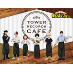 「僕のヒーローアカデミア × TOWER RECORDS CAFE」ステッカー（C）堀越耕平／集英社・僕のヒーローアカデミア製作委員会