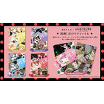 「マイラ 魔法少女まどか☆マギカ アイコニック シューズオブジェ パンプス2」各29,700円（税込）『B5クリアファイル』（C）Magica Quartet／Aniplex・Madoka Movie Project Rebellion