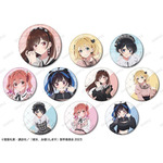 「TVアニメ『彼女、お借りします』POP UP SHOP in TOWER RECORDS」「トレーディング缶バッジ」単品：440円（税込）/BOX: 4,400円（税込）（C）宮島礼吏・講談社／「彼女、お借りします」製作委員会2023