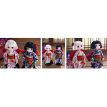 「吉徳×F:NEX 一子　二子 -日本人形- 1/4スケールフィギュアセット」165,000円（税込）（C）江口夏実／講談社