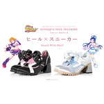 「『ふたりはプリキュア』アイコニック ヒールスニーカー」32,780円（税込）（C）東映アニメーション