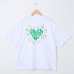 サンリオグリーンハート発泡Ｔシャツ（C） 2024 SANRIO CO ., LTD. APPROVAL NO. L651529