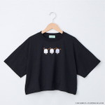 サンリオグリーン短丈刺繡Ｔシャツ（C） 2024 SANRIO CO ., LTD. APPROVAL NO. L651529