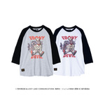 Ebony Devil Raglan Cutsew　（C）荒木飛呂彦&LUCKY LAND COMMUNICATIONS/集英社・ジョジョの奇妙な冒険 SC 製作委員会