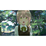 『菜なれ花なれ』第1話「抱え込み１回宙返り1回ひねり開脚一回伸身1回ひねり」先行場面カット（C）なれなれプロジェクト/菜なれ花なれ製作委員会