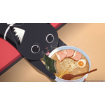 『ラーメン赤猫』第1話「非公開求人／黑猫アスレチック」先行場面カット（C）アンギャマン／集英社・ラーメン赤猫製作委員会