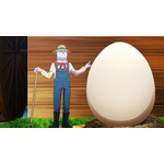 恋愛シミュレーションゲームの世界で卵を温めることに……！？TVアニメ『ナカノヒトゲノム【実況中】』第2話のあらすじ＆先行カットが到着