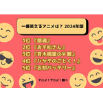 [一番笑えるアニメは？ 2024年版]ランキング1位～5位