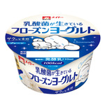 シナモロール×「乳酸菌が生きているフローズンヨーグルト」眠るシナモロール（C）2024 SANRIO CO., LTD. APPROVAL NO. L650908