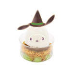 PUROHALLOWEEN メニュー「珈琲香る★おすましモンブランケーキパフェ」（C）2024 SANRIO CO., LTD. TOKYO, JAPAN 　著作 株式会社サンリオ