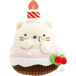 すみっコぐらし『おうちのすみっコクリスマス』「てのりぬいぐるみ ねこ（カップケーキ）」（C）SAN-X CO., LTD. ALL RIGHTS RESERVED.