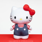 Happyくじ『HELLO KITTY 50th～ハッピーアニバーサリー★～』特賞「BIG! ハローキティ ぬいぐるみ」（C）2024 SANRIO CO., LTD. APPROVAL NO. E24101503