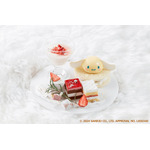 『サンリオ』「ホワイト&ベリーのアフタヌーンティーセット」4,400円（C）2024 SANRIO CO.,LTD.APPROVAL NO.L650340