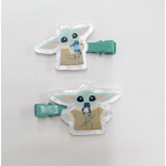 「Grogu Cutest In The Galaxy」前髪クリップ 1,100円（C）& TM Lucasfilm Ltd.