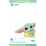 「Grogu Cutest In The Galaxy」アクリルカードコレクション（全10種） 715円（C）& TM Lucasfilm Ltd.