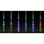 「『僕のヒーローアカデミア』×東京スカイツリー」特別ライティング点灯　