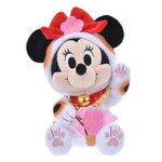 迎春　ミッキー　ミニー　ぬいぐるみ　和風ねこ　着ぐるみ　2025 タグ付き新品 ディズニー」ミッキー＆ミニー、ベイマックスらと迎春♪ 和風な
