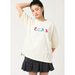 「『うる星やつら』×グラニフ」ティータイム|ビッグシルエットTシャツ(C)高橋留美子/小学館