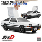 「ウェットティッシュケース トヨタ AE86 スプリンタートレノ『頭文字D』藤原とうふ店(自家用)仕様」