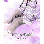 MAYLA「五等分の花嫁∽ アイコニック ラウンジウェア 中野二乃」着用イメージ（C）春場ねぎ・講談社／「五等分の花嫁∽」製作委員会