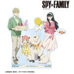 TVアニメ『SPY×FAMILY』「描き下ろし フォージャー家 ホリデーパーティーver. アクリルスタンド」（C）遠藤達哉／集英社・SPY×FAMILY製作委員会