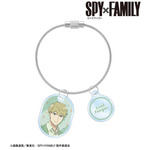 TVアニメ『SPY×FAMILY』「描き下ろし ロイド・フォージャー ホリデーパーティーver. 2連ワイヤーアクリルキーホルダー」（C）遠藤達哉／集英社・SPY×FAMILY製作委員会