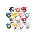 『WIND BREAKER』 × ROUND1 コラボの新グッズ「トレーディングハート缶バッジ ROUND1ver.」（C）にいさとる・講談社／WIND BREAKER Project
