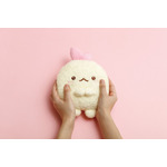 サンエックス「すみっコぐらし みにみにクッション（夢みるしっぽず・えびてんのしっぽ）」使用例（C）2025 SAN-X CO., LTD. ALL RIGHTS RESERVED.