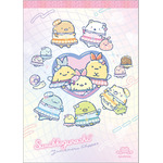 サンエックス「すみっコぐらし メモパッド（夢みるしっぽず・ピンク）」（C）2025 SAN-X CO., LTD. ALL RIGHTS RESERVED.