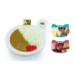 「ブルーロック in NAMJATOWN 2025 ～チャイにゃFes～」が開催。デザート＆フード「真ん中から食べる凛と冴のカレーセット」（C）金城宗幸・ノ村優介・講談社／「ブルーロック」製作委員会（C）Bandai Namco Amusement Inc.